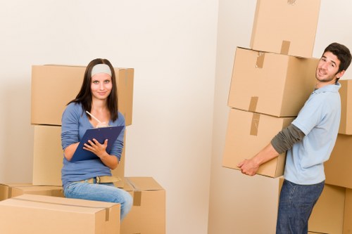 Packing and preparing belongings for storage in Streatham